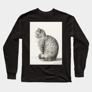 Cat Sitting Long Sleeve T-Shirt